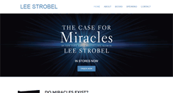 Desktop Screenshot of leestrobel.com