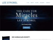 Tablet Screenshot of leestrobel.com